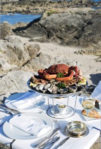 Seafood platter